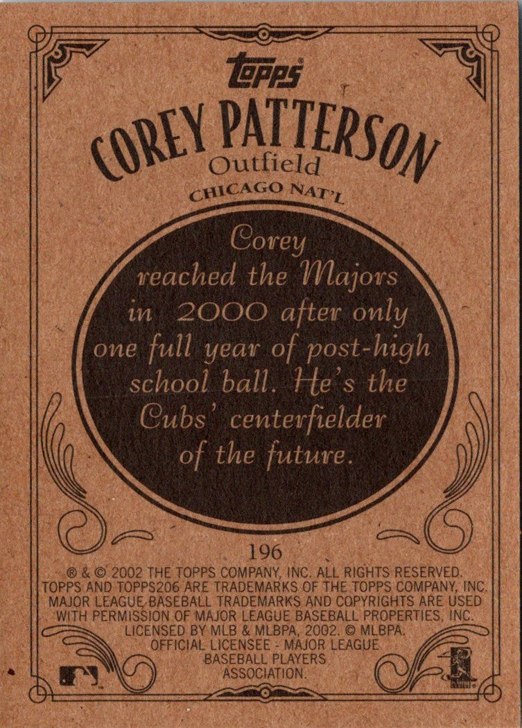 2002 Topps 206 Corey Patterson