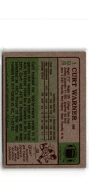 1984 Topps Glossy Inserts Curt Warner