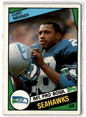 1984 Topps Glossy Inserts Curt Warner #1