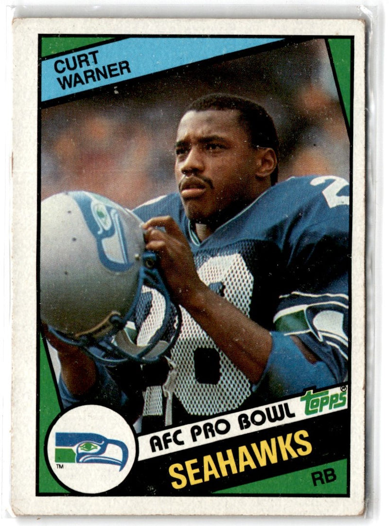 1984 Topps Glossy Inserts Curt Warner