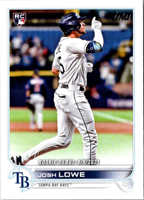 2022 Topps Update Josh Lowe #US287