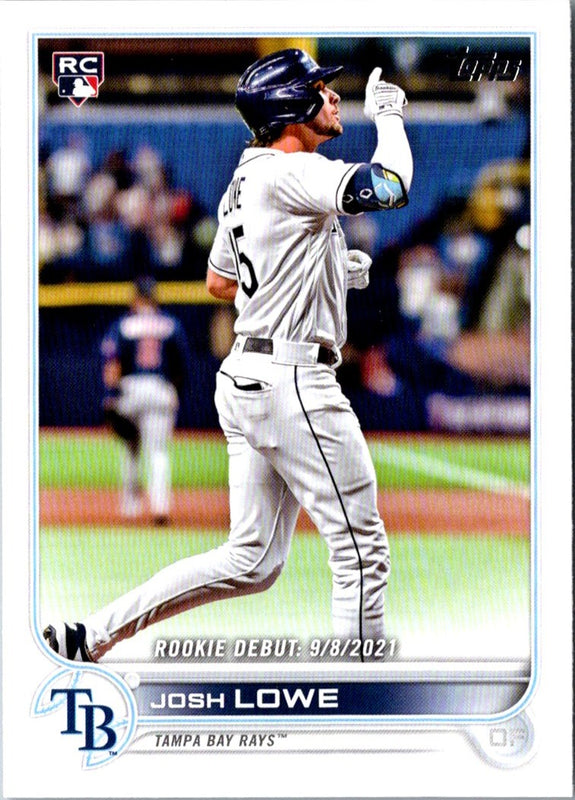 2022 Topps Update Josh Lowe #US287