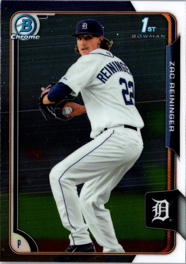 2015 Bowman Chrome Prospects Zac Reininger #BCP243