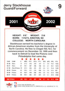 2001 Fleer Shoebox Jerry Stackhouse