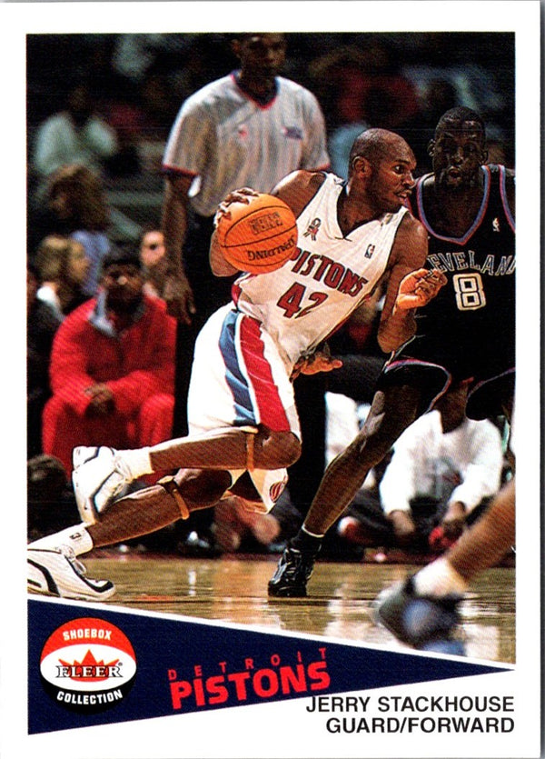 2001 Fleer Shoebox Jerry Stackhouse #9