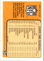 1985 Fleer Team Action Rising to the Occasion (1985 Schedule) #36
