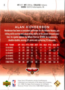 2000 SP Authentic Alan Henderson