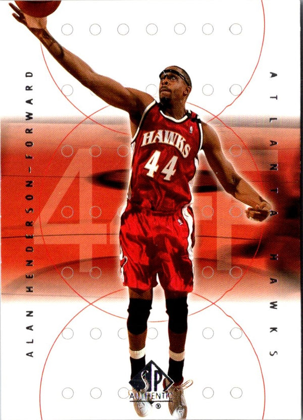 2000 SP Authentic Alan Henderson #2