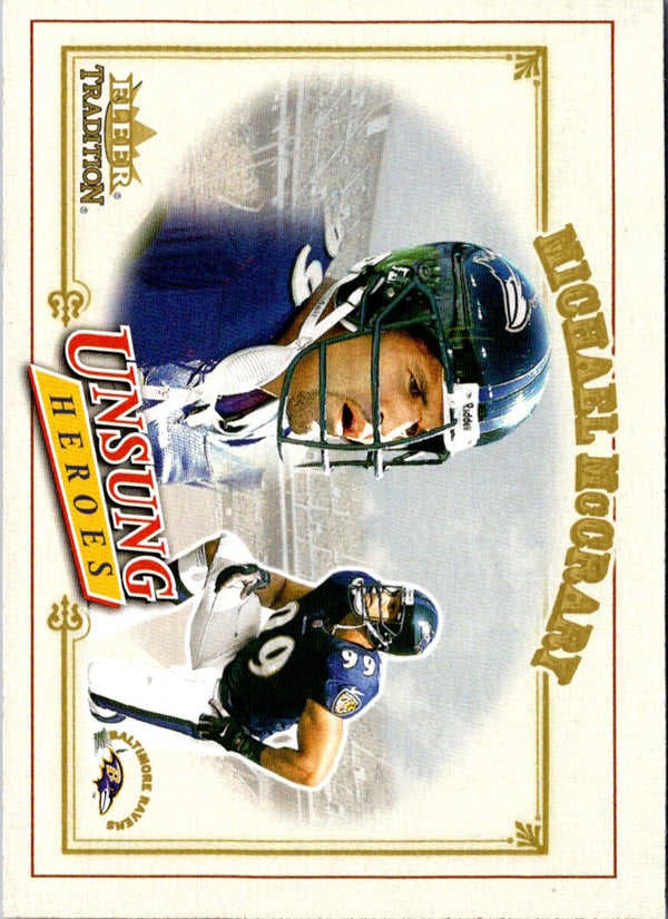 2001 Fleer Tradition Michael McCrary #309