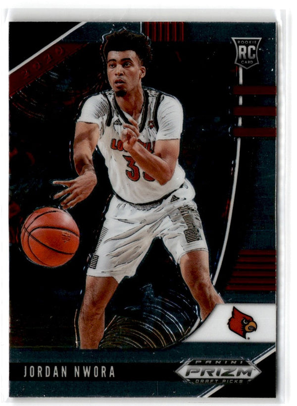 2020 Panini Prizm Draft Picks Collegiate Jordan Nwora #78