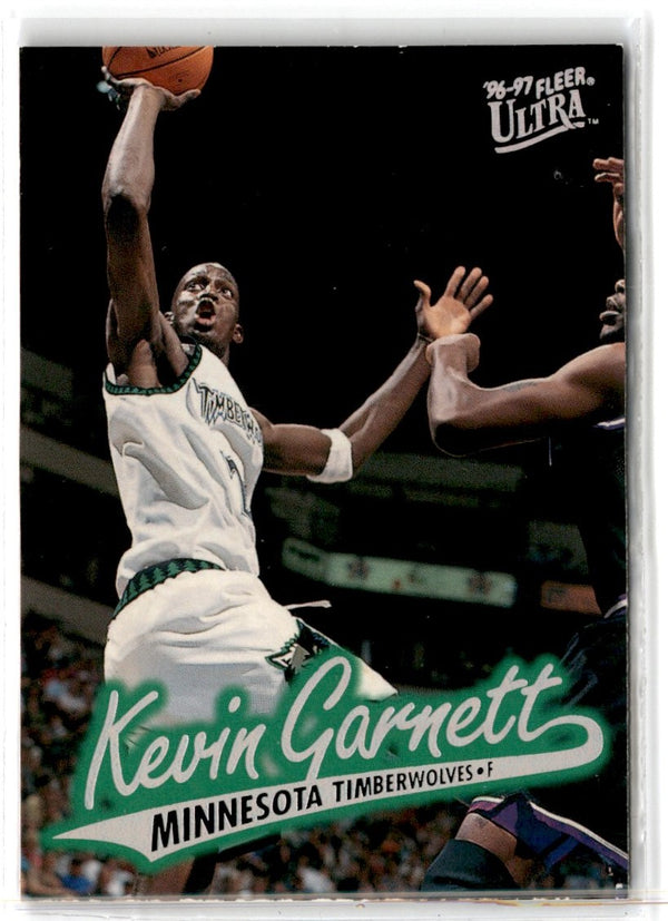 1997 Fleer Game Breakers Kevin Garnett/Stephon Marbury #6