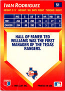 1992 Triple Play Ivan Rodriguez