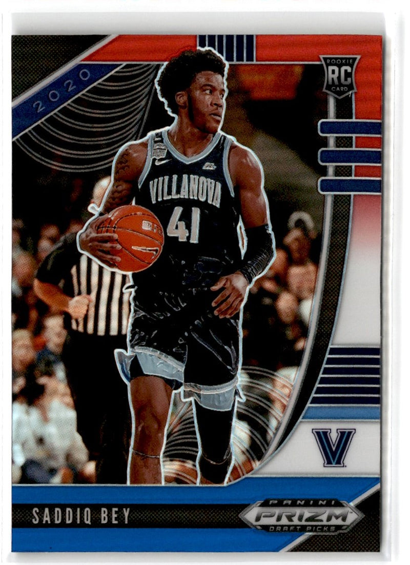 2020 Panini Prizm Draft Picks Collegiate Red Saddiq Bey