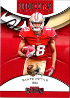 2018 Panini Dante Pettis #361 Rookie