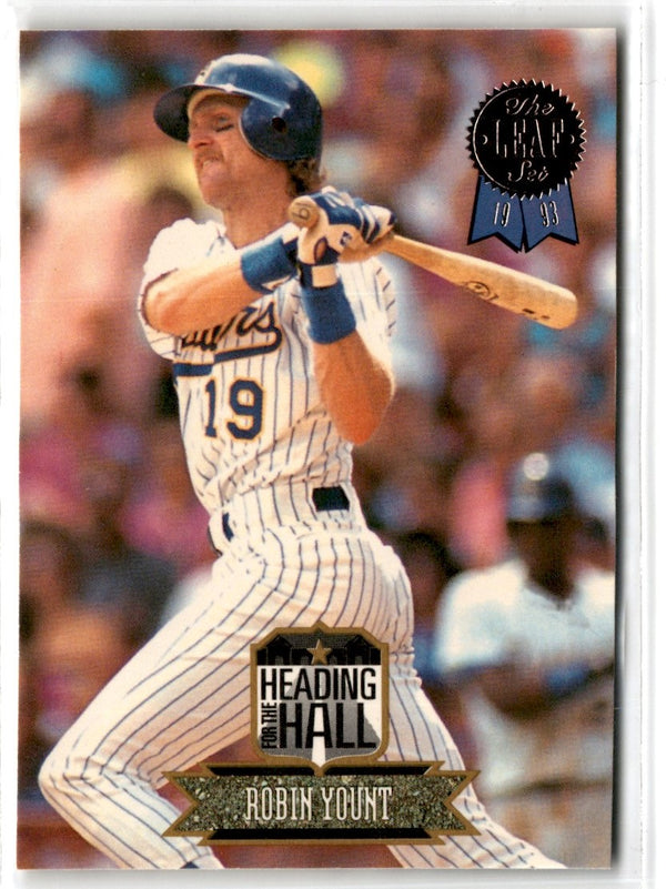 1993 Fleer Final Edition Diamond Tribute Robin Yount #10