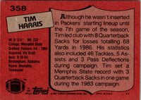 1987 Topps Tim Harris #358 Rookie
