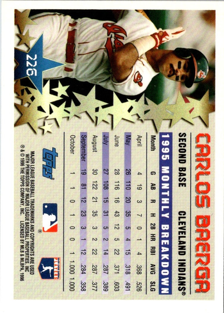 1996 Topps Carlos Baerga