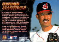 1996 Pacific Crown Collection Estrellas Latinas Dennis Martinez #EL-16