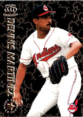 1996 Pacific Crown Collection Estrellas Latinas Dennis Martinez #EL-16