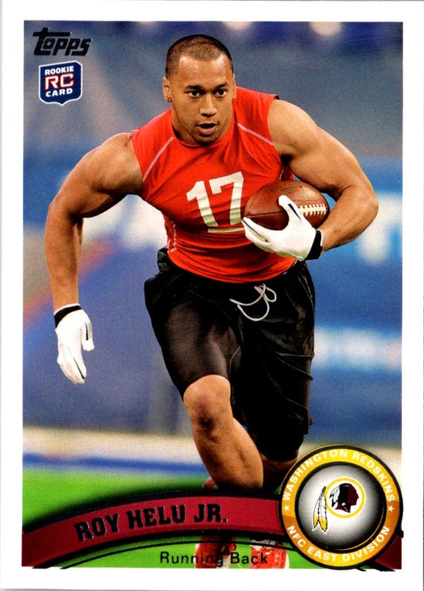 2011 Topps Roy Helu #249 Rookie