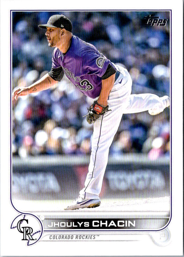 2022 Topps Update Jhoulys Chacin #US40