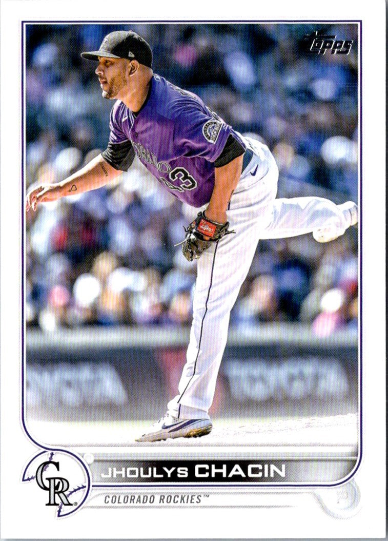 2022 Topps Update Jhoulys Chacin