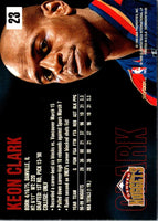 1999 SkyBox Dominion Keon Clark #23