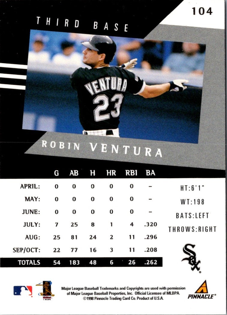 1998 Pinnacle Performers Robin Ventura