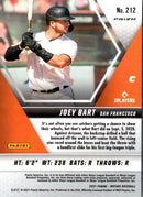 2021 Panini Mosaic Green Joey Bart