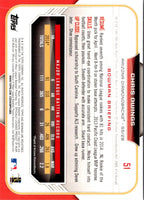 2015 Bowman Chris Owings #51