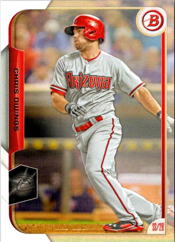 2015 Bowman Chris Owings #51