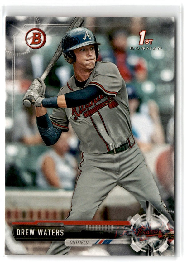 2017 Bowman Draft Drew Waters #BD-90