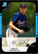 2005 Bowman Chrome Draft Picks & Prospects Kyle Cofield