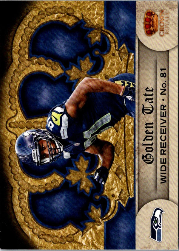 2012 Panini Crown Royale Golden Tate #133