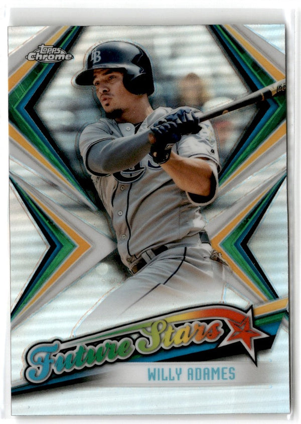 2019 Topps Chrome Future Stars Willy Adames #FS-2