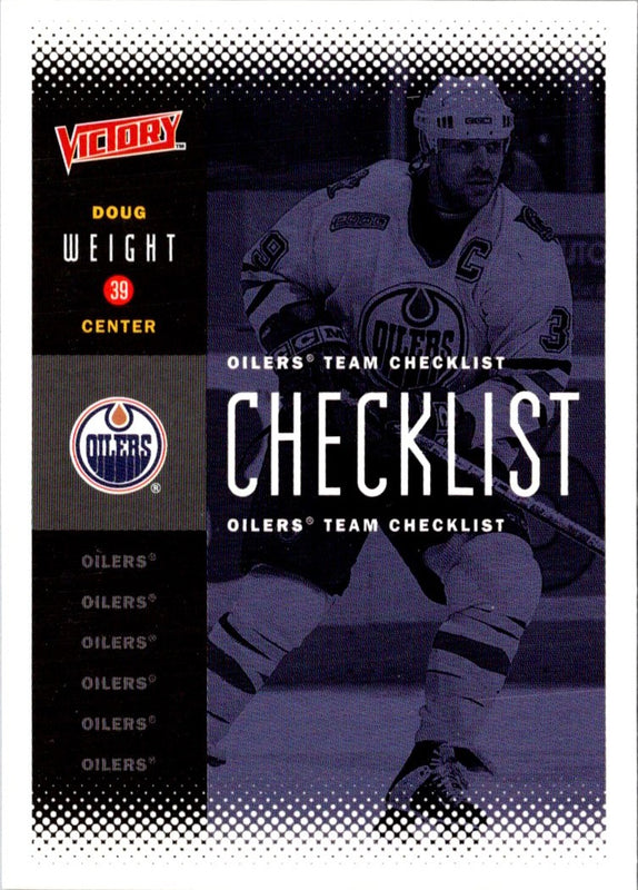 2000 Upper Deck Victory Doug Weight #92