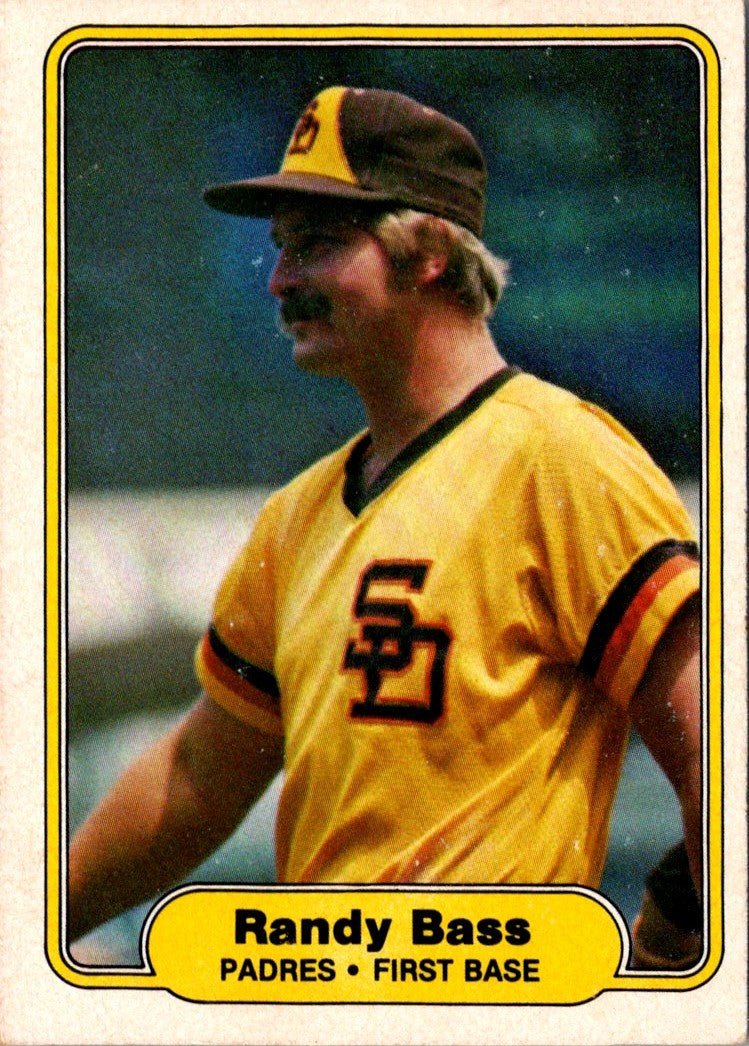 1982 Fleer Randy Bass