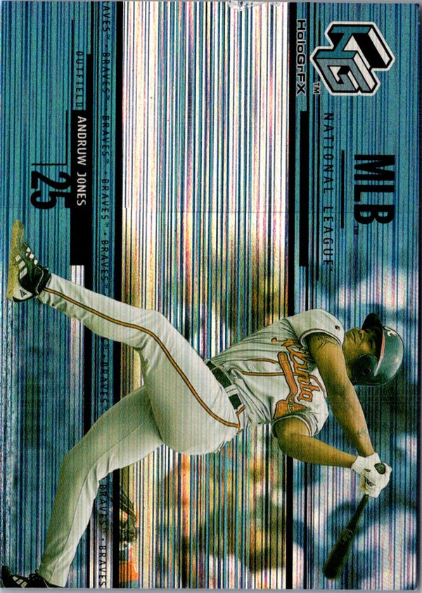 2000 Upper Deck HoloGrFX Andruw Jones #15