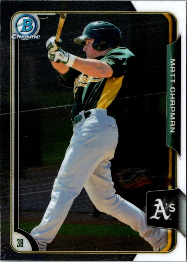 2015 Bowman Chrome Prospects Matt Chapman #BCP225