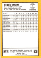 1990 Donruss Best of the AL Chris Bosio #9