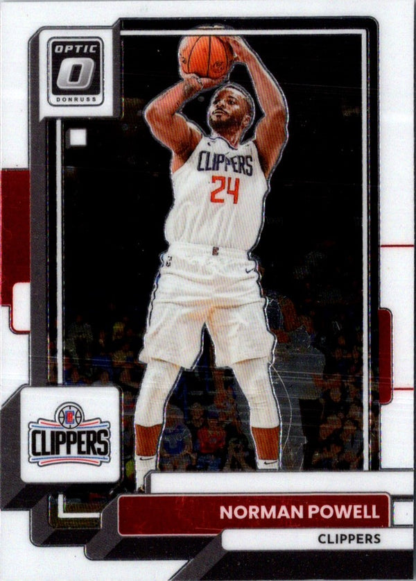 2022 Donruss Optic Norman Powell #106