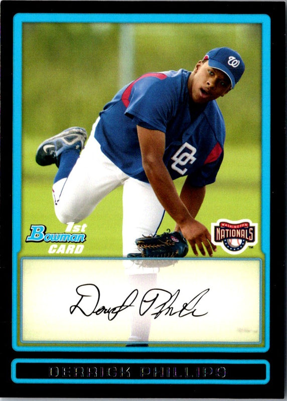 2009 Bowman Derrick Phillips #BP86