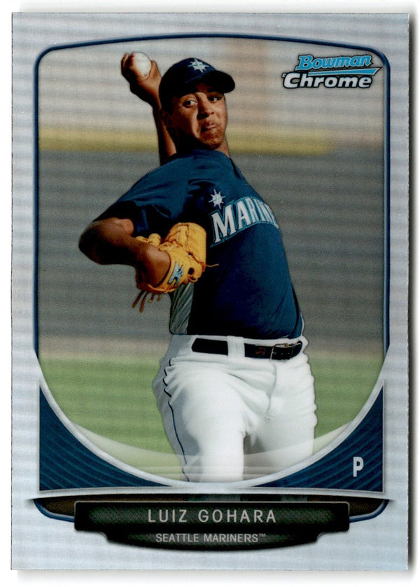 2013 Bowman Chrome Prospects Luiz Gohara #BCP215 Refractor