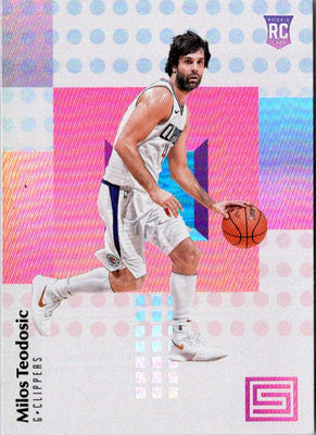 2017 Panini Status Milos Teodosic #145 Rookie