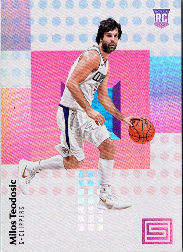 2017 Panini Status Milos Teodosic #145 Rookie