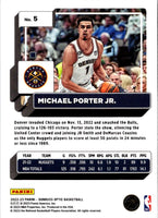 2022 Donruss Optic Michael Porter Jr. #5