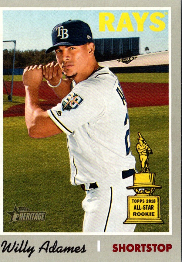 2019 Topps Heritage Willy Adames #211