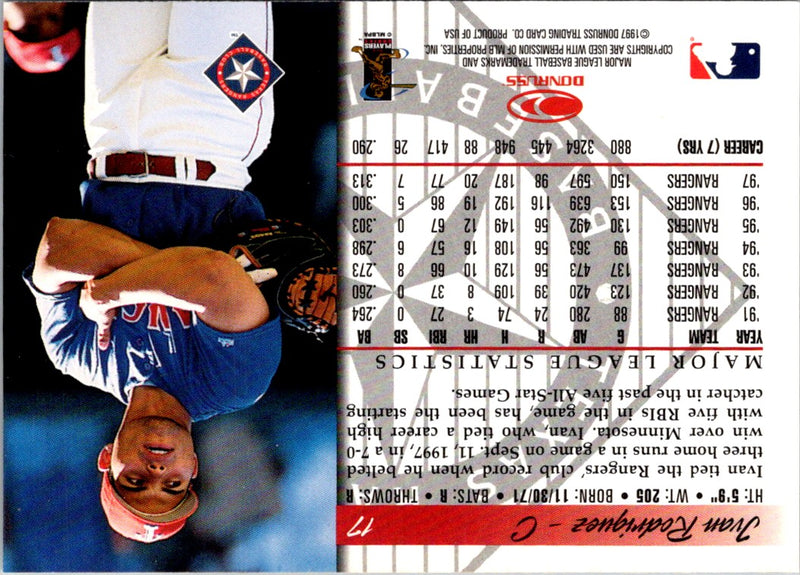 1998 Donruss Ivan Rodriguez