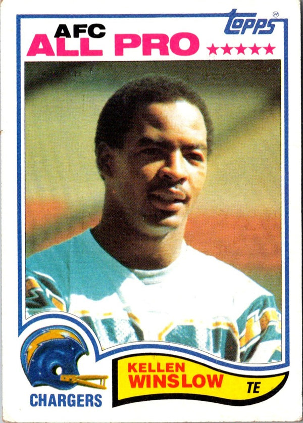 1982 Topps Kellen Winslow #241