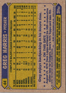 1987 Topps Greg Harris